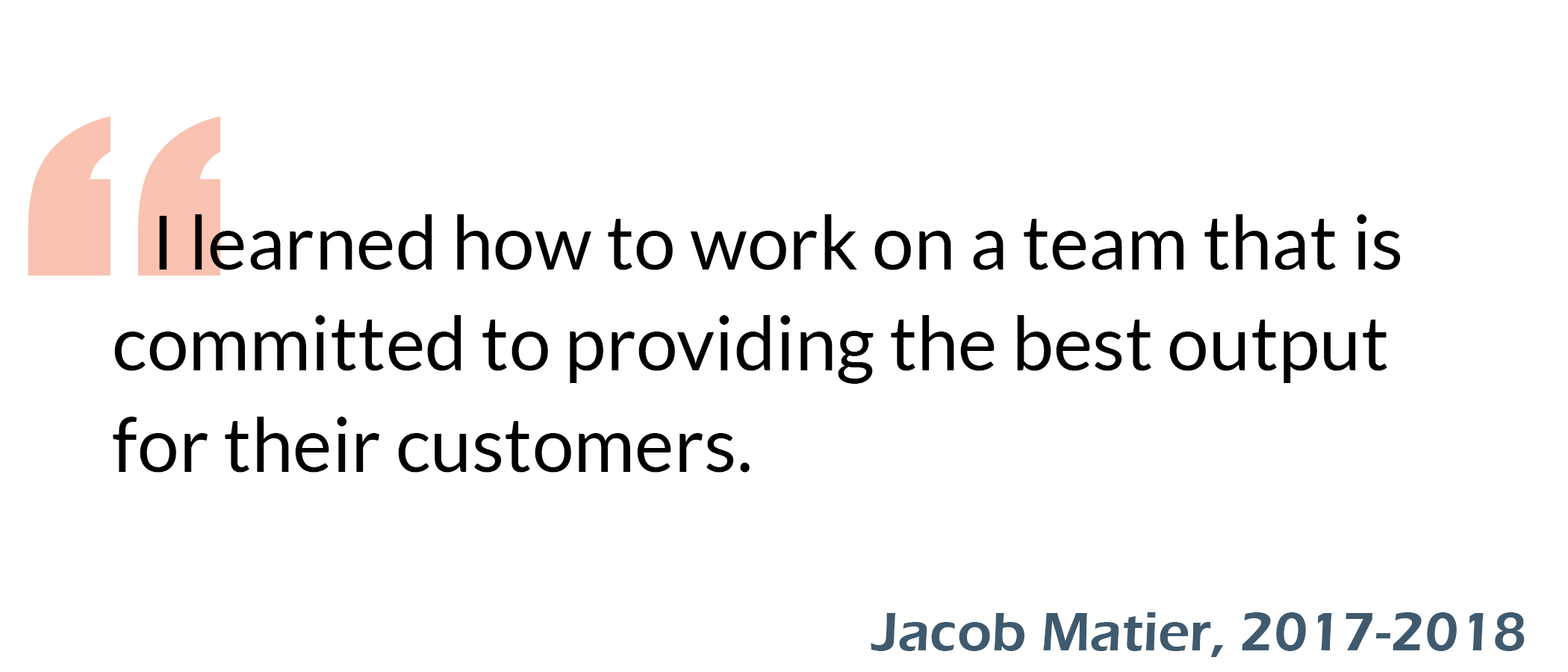 Summer Internship Quote 2